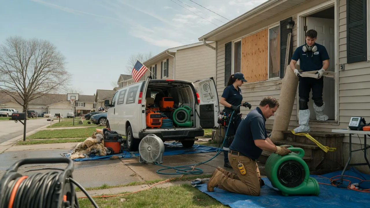 Water Damage Restoration in Hanover, KS near me